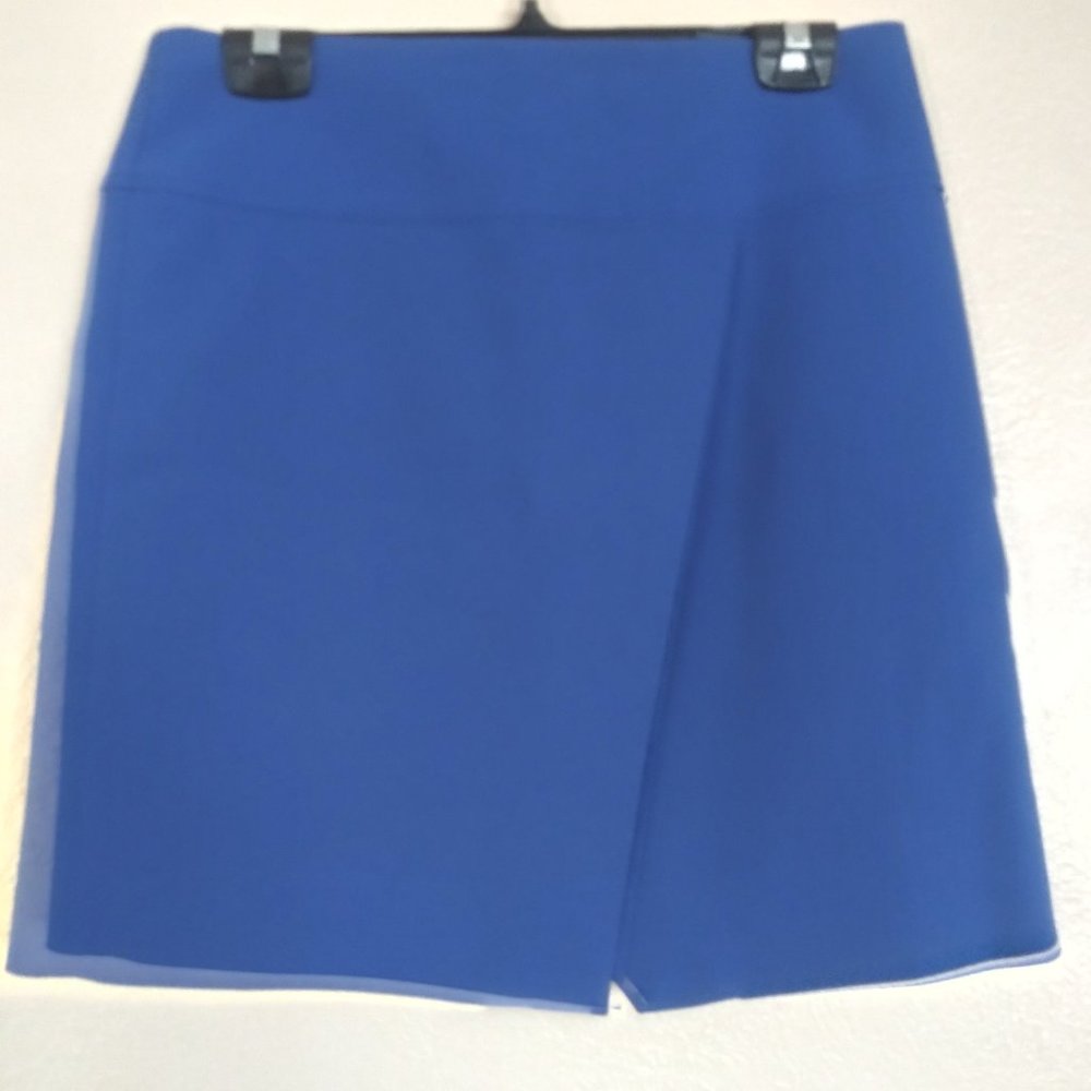 J. Crew Blue Pencil Skirt Women's Size 6